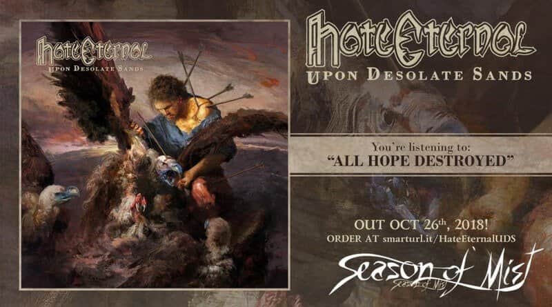 hate eternal all hope destroyed singiel