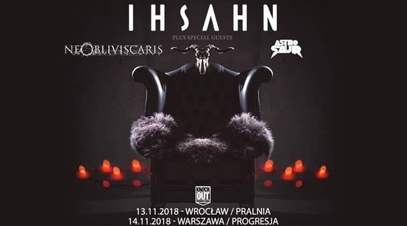 ihsahn ne obliviscaris astrosaur koncerty 2018