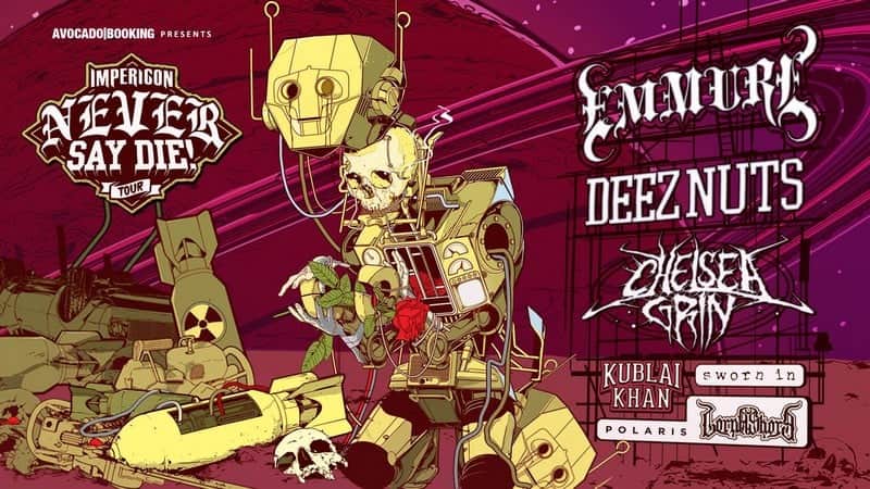 impericon never say die tour 2017