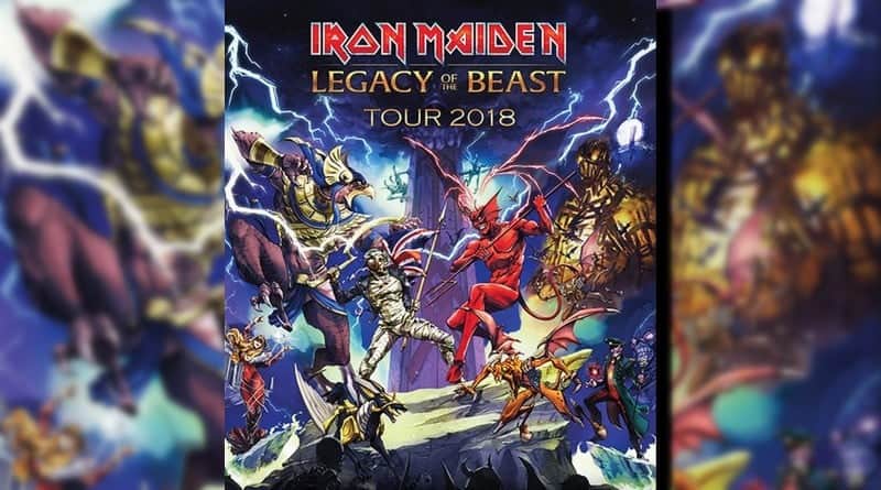 Iron Maiden - Legacy Of The Beast Tour 2018