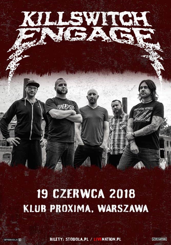 Killswitch Engage w Polsce 2018