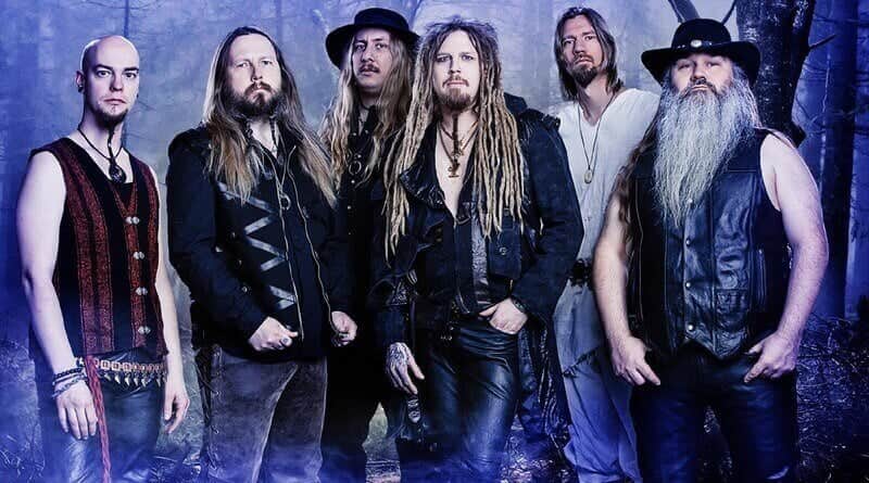 Folk metalowy zespół z Finlandii Korpiklaani