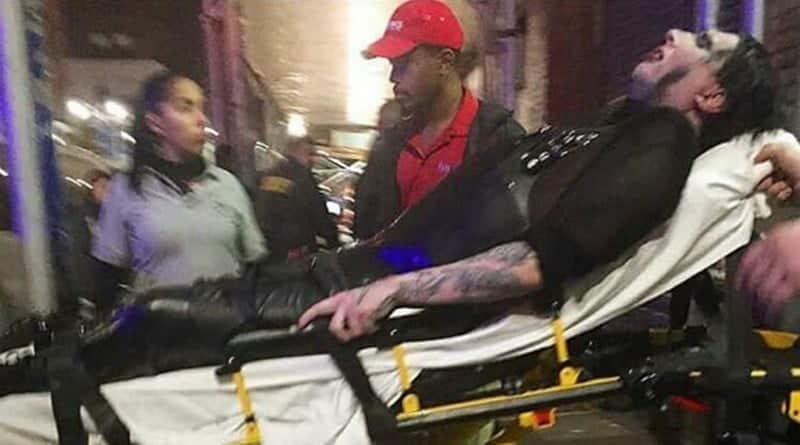 Marilyn Manson wypadek