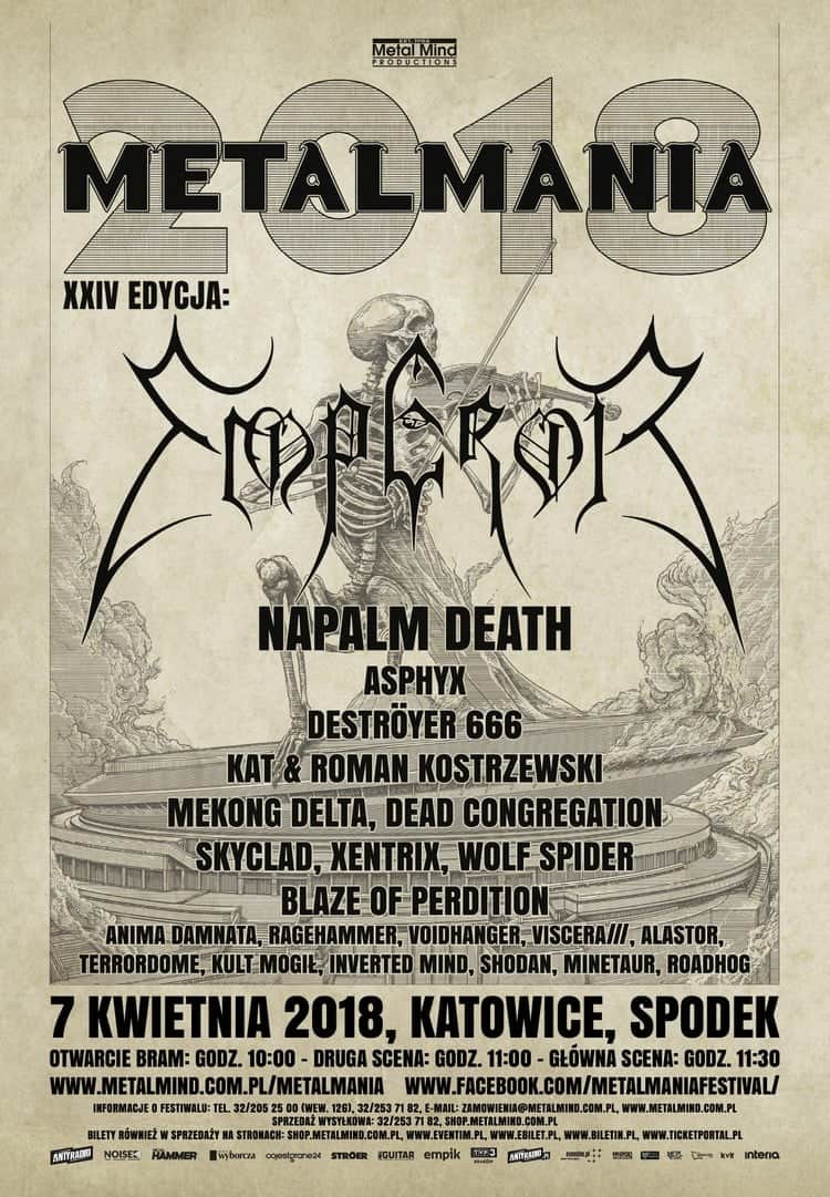Festiwal Metalmania 2018 w Katowicach