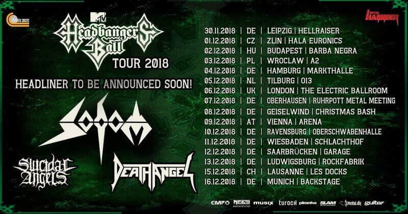 MTV Headbanger's Ball Tour - A2, Wrocław