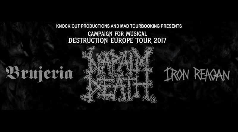 napalm death koncert 2017