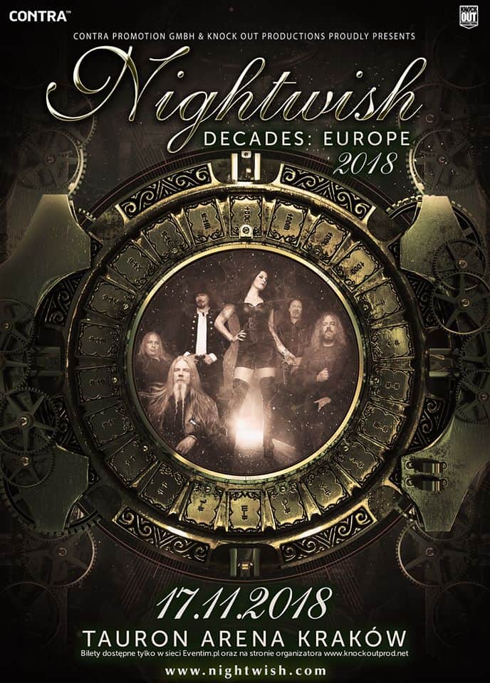 Nightwish w Polsce 2018