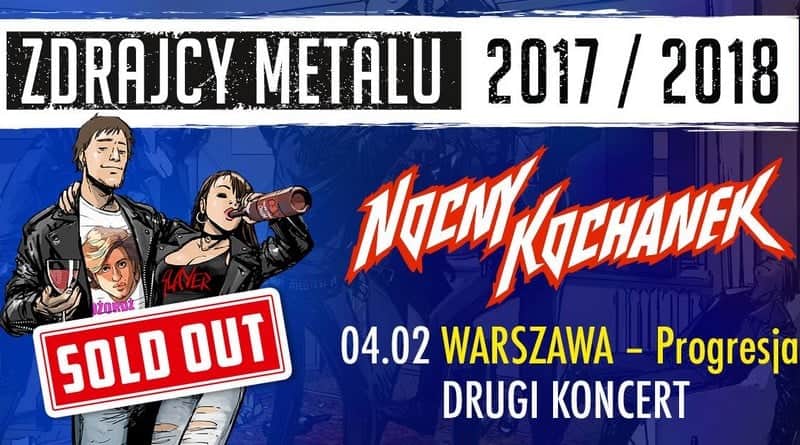 Relacja: Nocny Kochanek, Venflon – Warszawa, 04.02.2018