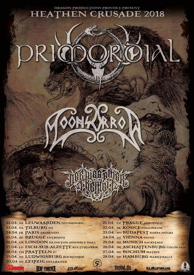 Primordial trasa koncertowa 2018