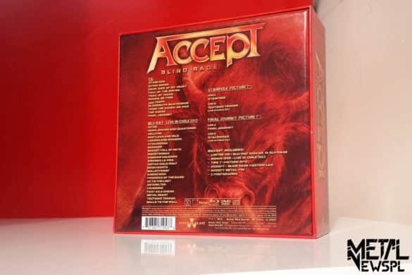 Accept - Blind Rage (fan box) - tył