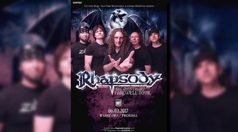 Pożegnalny koncert Rhapsody