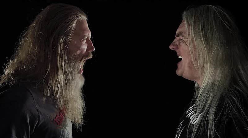 Johan Hegg z Amon Amarth w teledysku Saxon