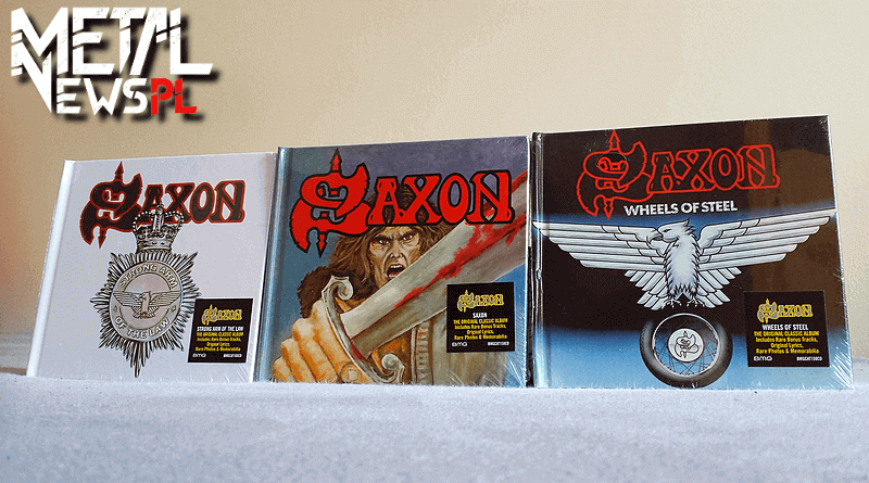 Reedycje pierwszych trzech płyt Saxon - konkurs 2018