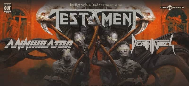 testament death angel koncert