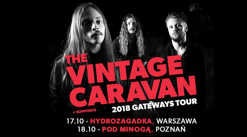 The Vintage Caravan na dwóch koncertach w Polsce