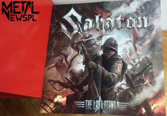 unboxing sabaton the last stand box plakat