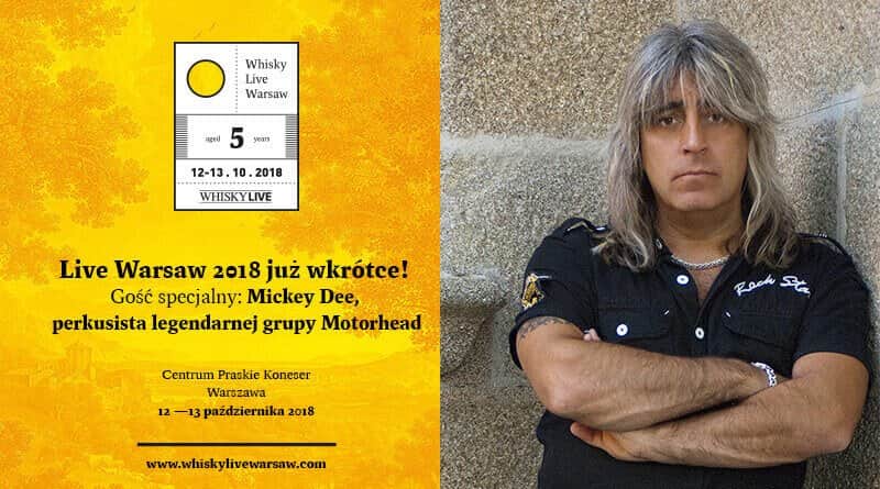 Mikkey Dee na Whisky Live Warsaw 2018